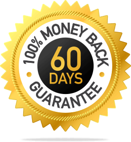 60-day money-back guarantee badge